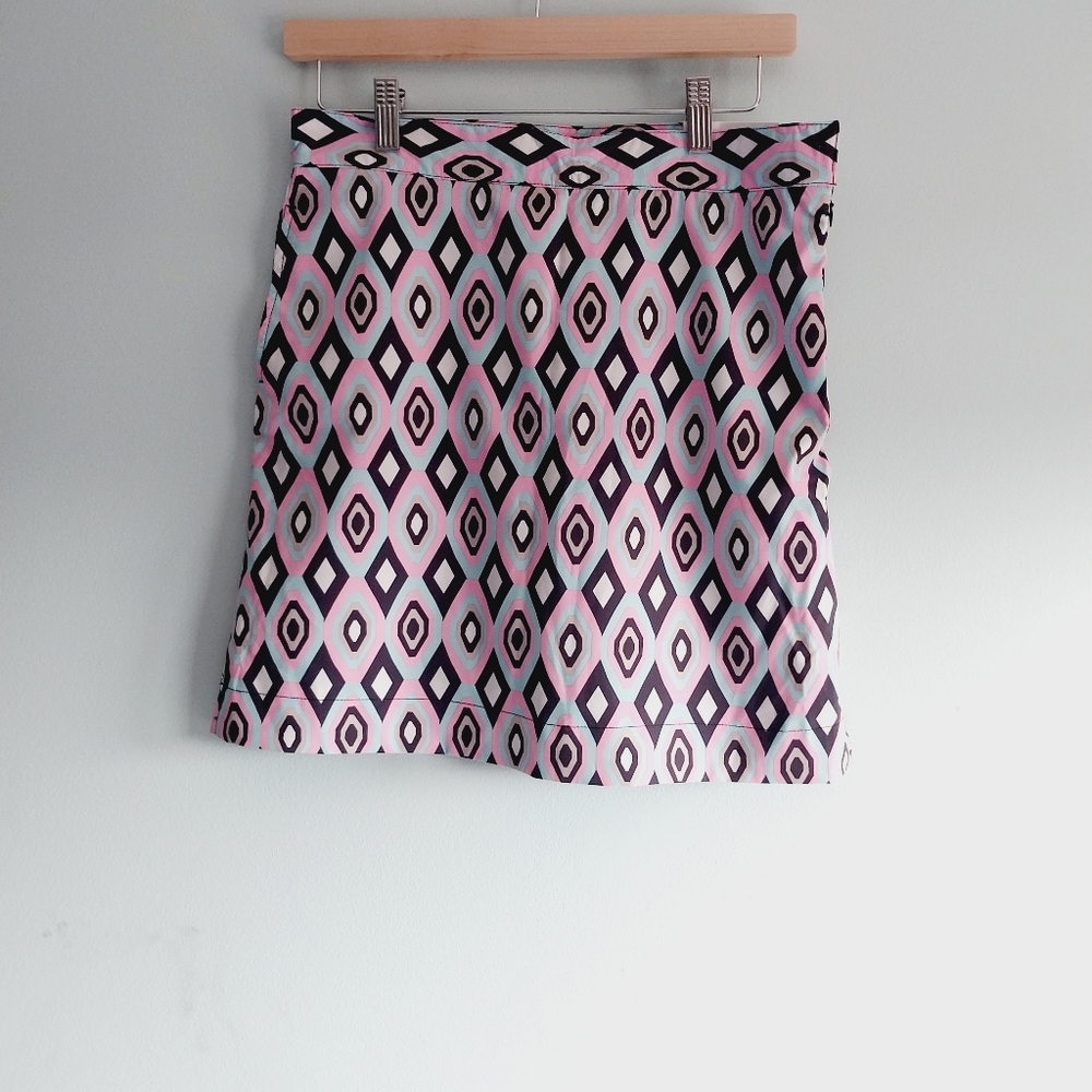 NWT Gordon Cooper Golf Vertigo Skort Geometric athletic skorts for women